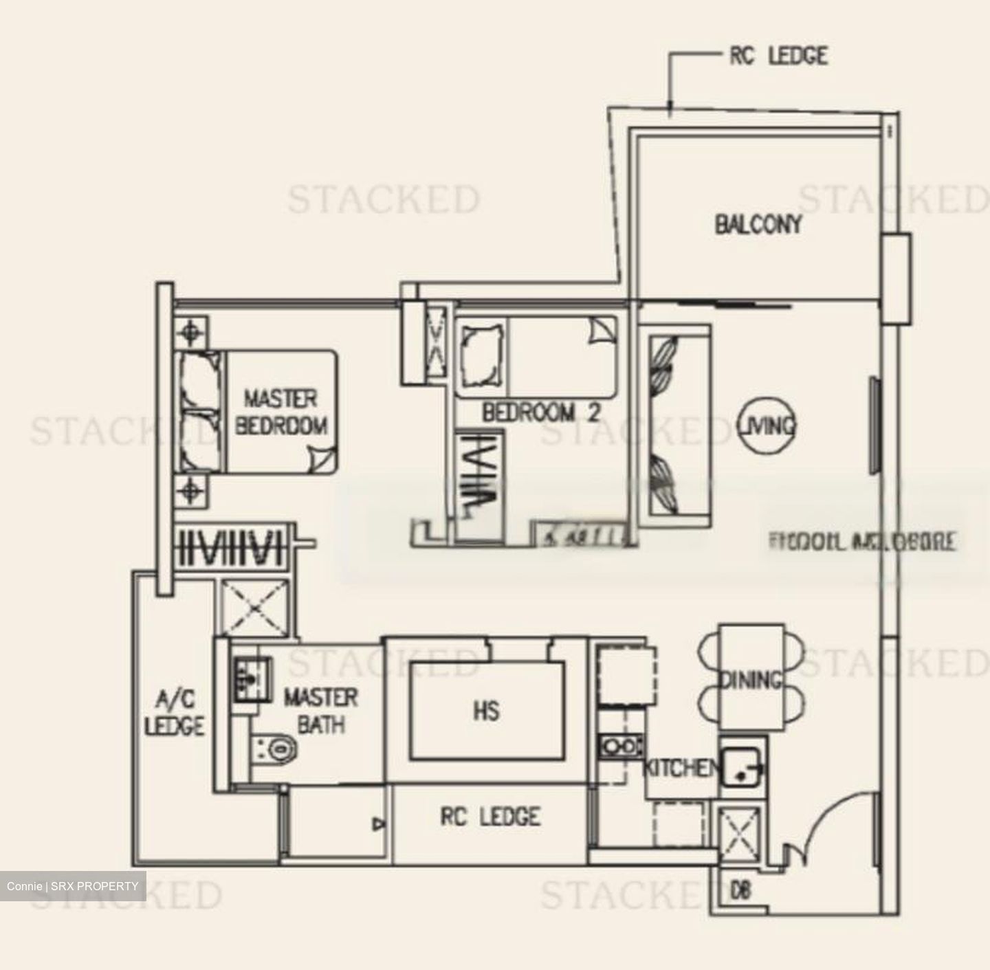 The Trilinq (D5), Condominium #455754491